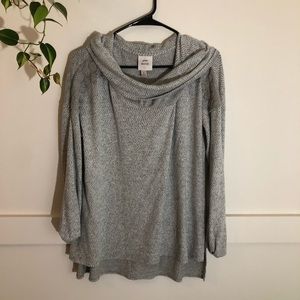 Knox Ross Cowl Neck Sweatery Top Size M NWOT